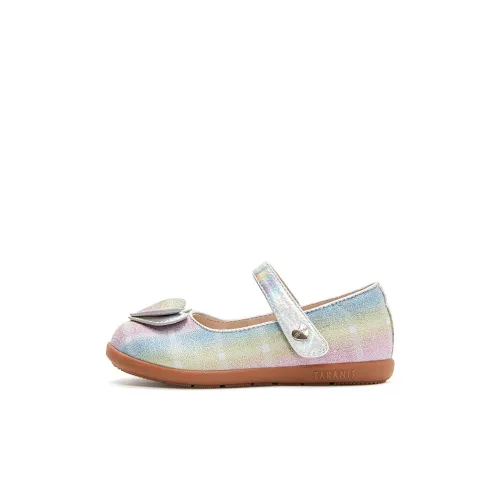 TARANISMETA Низкий топ Детская кожаная обувь Многоцветная Детская