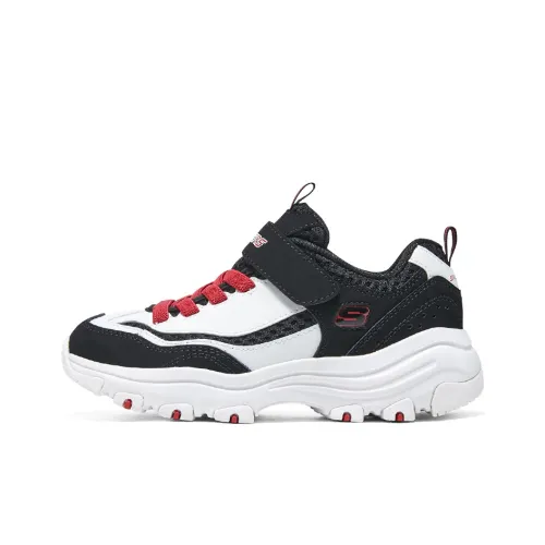 Skechers Амортизация Kids Lifestyle Shoes Белый Синий Красный Подростки