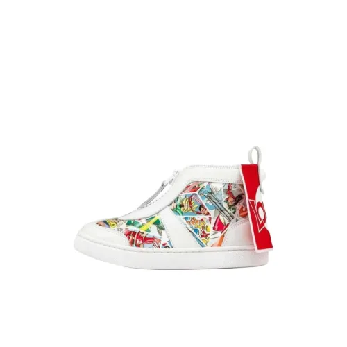 CL High Топ Детские Скейтбординги Белый Children Возраст 3-7 Лет