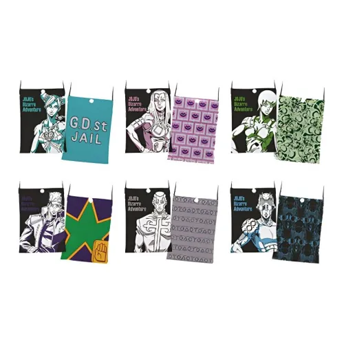 BANDAI JoJo's Bizarre Adventure BNTSH Stone Ocean Сумка через плечо 6 предметов комплект мерч по IP