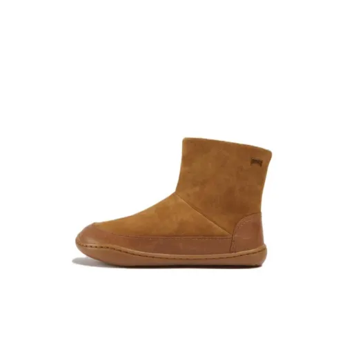 CAMPER Peu Low Cut Детские ботинки Коричневый Детский