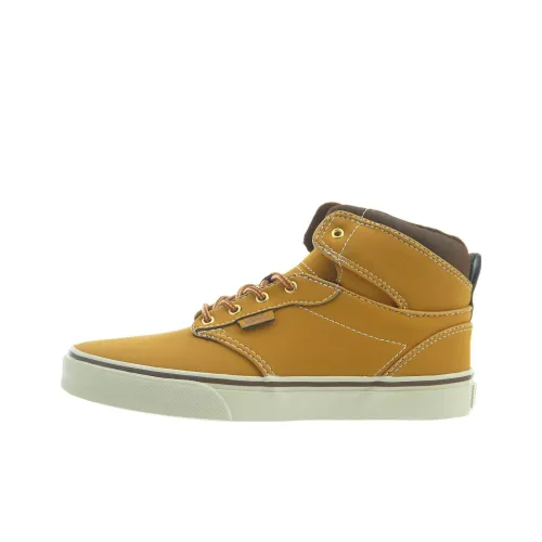 Vans Atwood High Топ Детские Скейтбординги Коричневый Подростки
