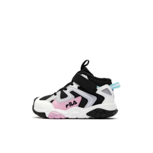 FILA KIDS Юбка Устойчивая к истиранию Высокий Топ Детская Туристическая Обувь Черная Детская