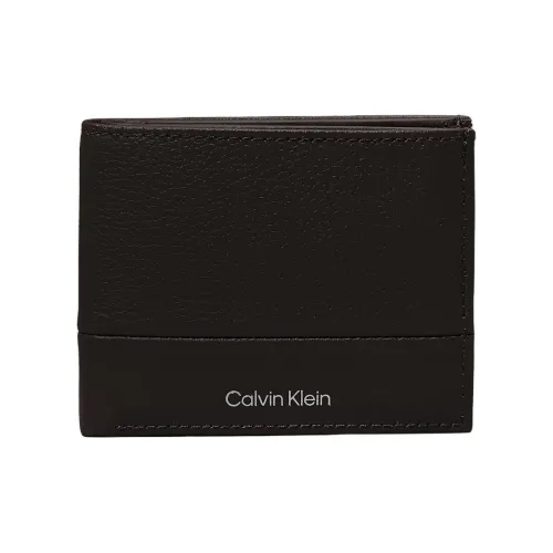 CALVIN KLEIN Кожа Кошелек Мужской Коричневый