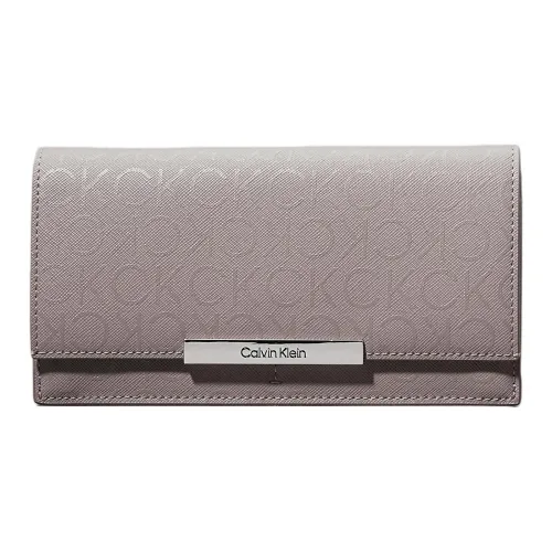 Calvin Klein Кошельки Серо-розовые Женские