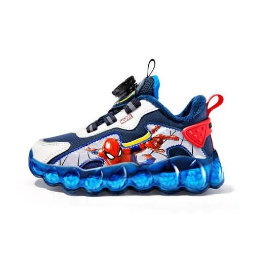 MARVEL X Disney Spider MAN series Противоскользящие устойчивые к истиранию детские повседневные кроссовки для подростков