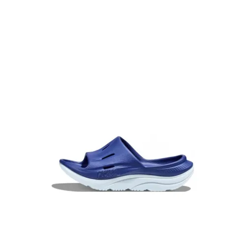 HOKA ONE ONE Ora Recovery Slide 3 Детские уличные тапочки Синий Kids