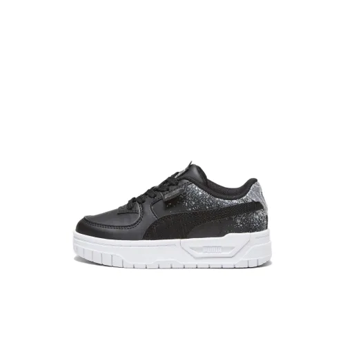 PUMA Cali Dream Low Топ Детские Скейтбординги Черный Белый Дети Возраст 3-7 Лет