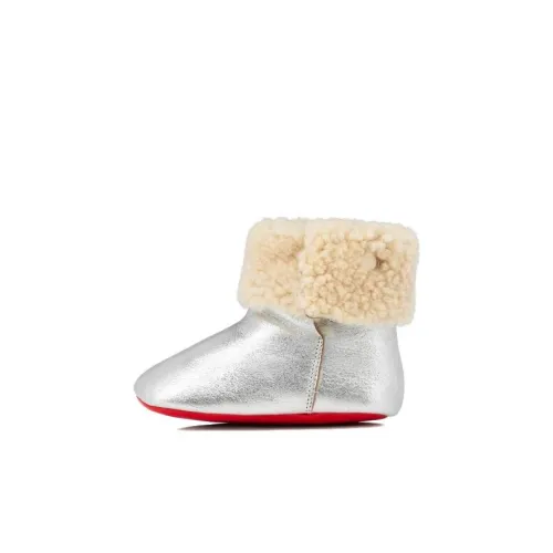 CL MID Топ Предход Малыш Обувь Серебряный Малыш