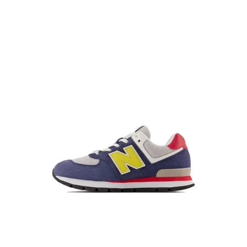 New Balance NB 574 Series Low Топ Детская Беговая Обувь Синяя Малыш