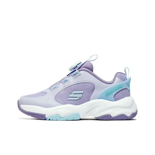 SKECHERS GIRLS Детская беговая обувь Низкий топ Фиолетовый Школьный возраст