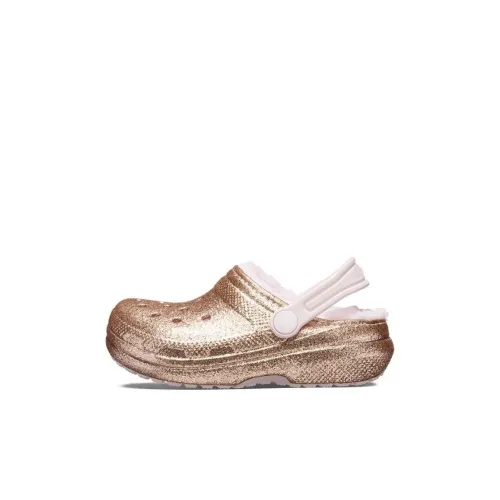 Crocs Носки Легкие Детские Сандалии Золото Пудра Детский