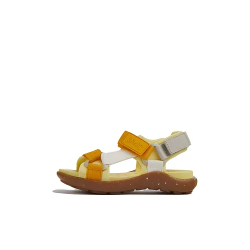CAMPER Wous Children's Sandals Yellow Kids CAMPER Wous Детские сандалии Желтые для детей
