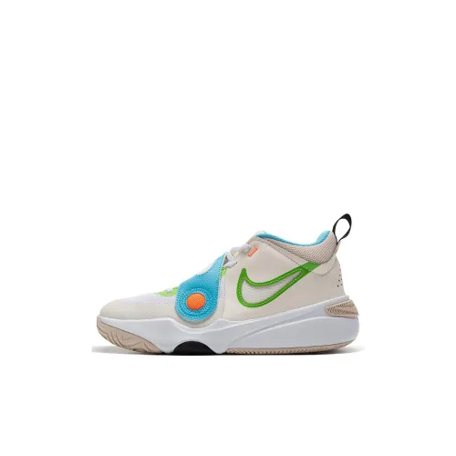 Nike Team Hustle D 11 Детская повседневная обувь Низкий топ Белый Kids