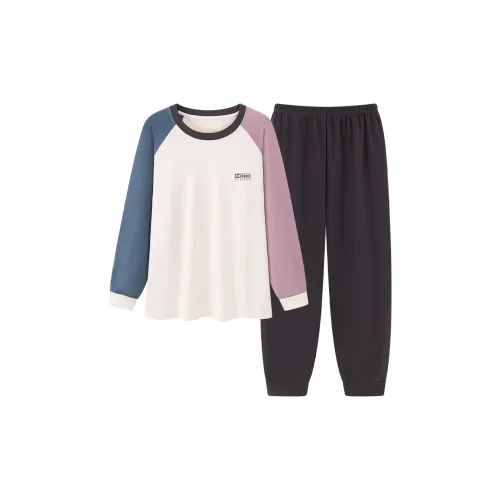 UAVAE ZJ QL79011 Абрикос Мужской Пижамный комплект