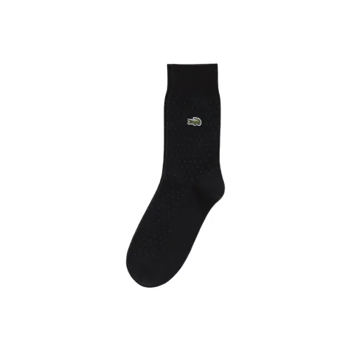 LACOSTE Collaboration 1 упаковка черные мужские носки MID до икры