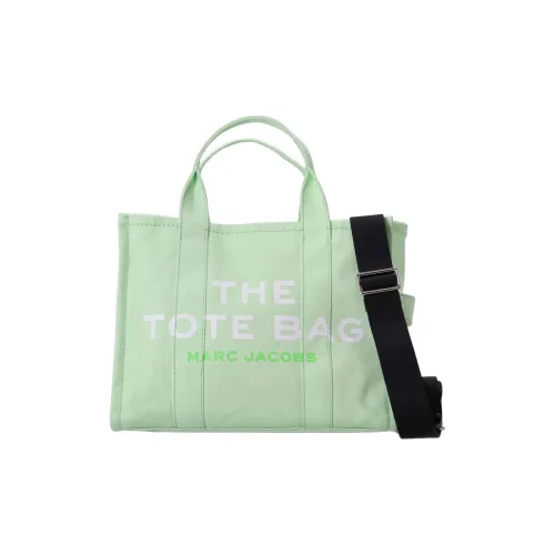 MARC JACOBS Хлопок Canvas Сумка-тоут Сумка для покупок Сумка через плечо Сумка среднего размера Женская Зеленая