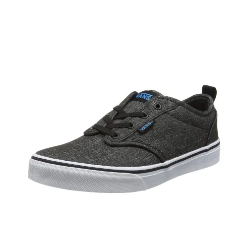 Vans Slip On Легкий Низкий Топ Детские Скейтбординги Серый Подростки