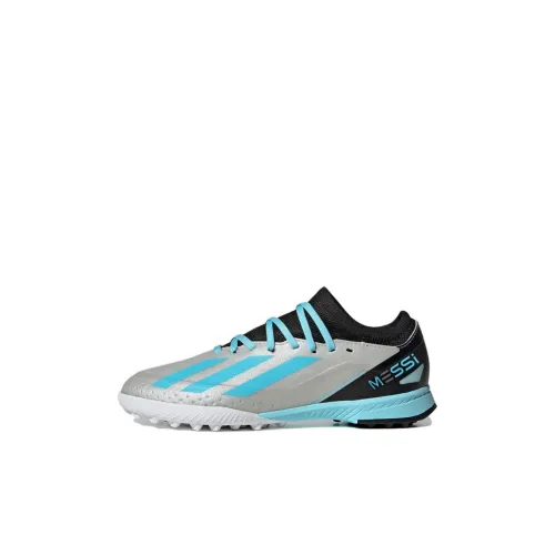 Adidas Messi Series Детские футбольные бутсы с низким верхом Серый/Черный/Синий Kids