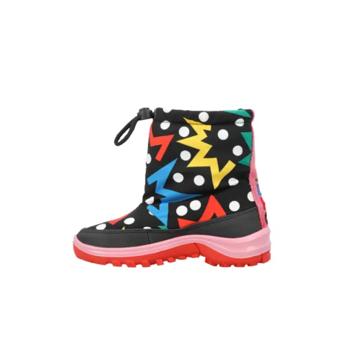 Stella McCartney Low Cut Детские ботинки Черный Розовый Малыш