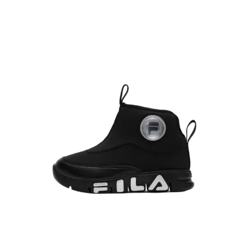 FILA KIDS Юбка Устойчивая к истиранию Высокий Топ KIDS Lifestyle Shoes Черный Детский