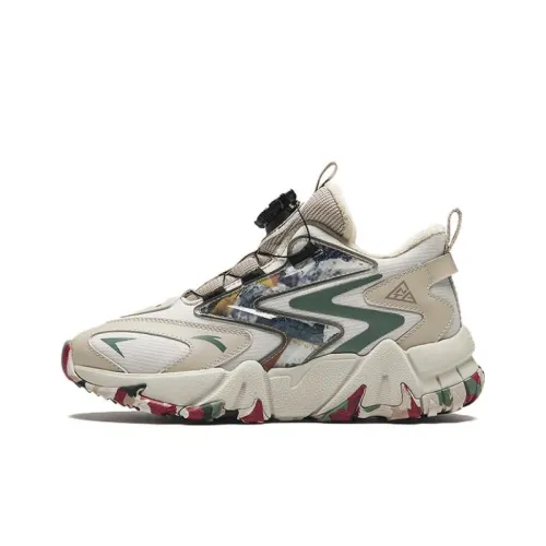 Antakids Peak Climbing 2,0 Устойчивый к истиранию MID Топ KIDS Lifestyle Shoes Шелк Сине-зеленый