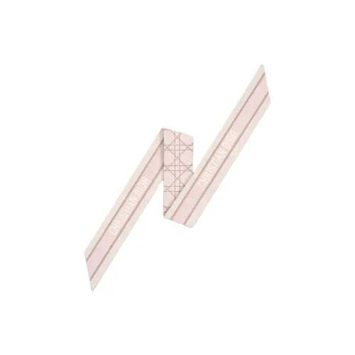 DIOR Шарфы из шелка Tutov Унисекс Розовый