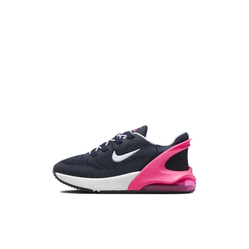 Nike Air Max 270 Детская беговая обувь Низкий топ Черный Розовый Для дошкольников
