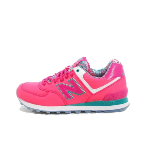 New Balance NB 574 Low Топ Беговые кроссовки Женские Розовый