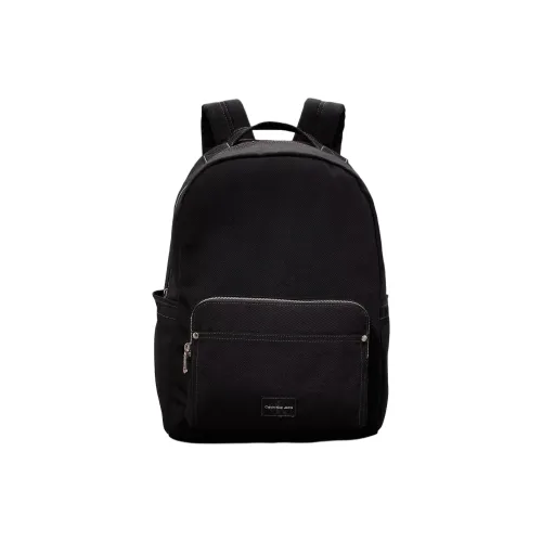 CALVIN KLEIN Переработанный полиэстер рюкзак мужской черный