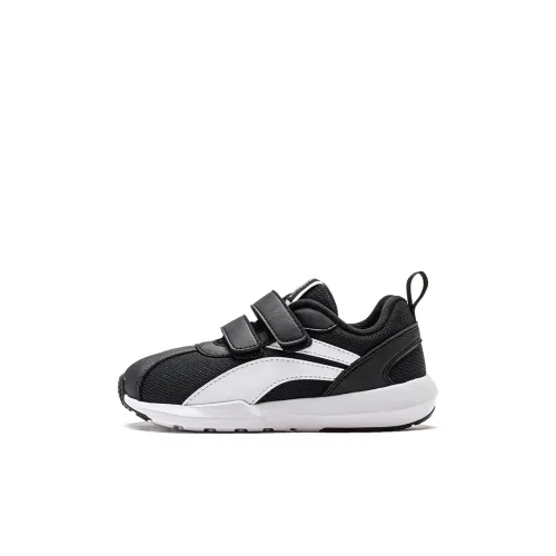 LINING YOUNG Sports Life Collection Little Cortez Low Топ Kids Lifestyle Shoes Черный белый Детский