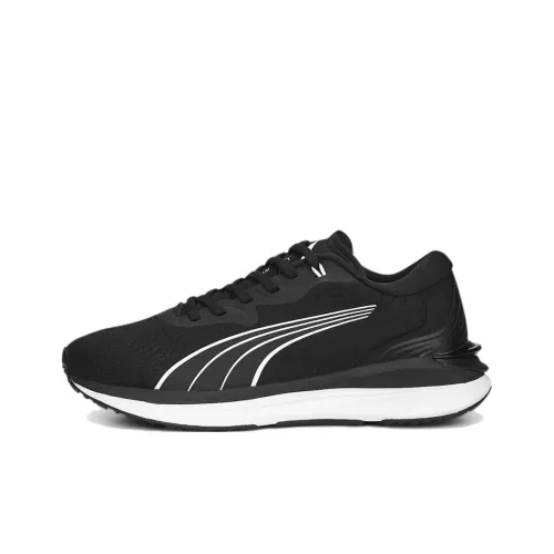 PUMA Electrify Nitro 2 Low Топ Детские Беговые Кроссовки Черные Подростки