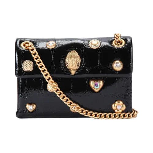 Kurt Geiger London Кожа Сумка через плечо Мини Женская Черная