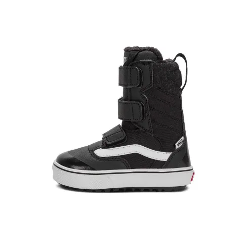 Vans JUVIE Мини Амортизация Износостойкие Crew Детские ботинки Черный для детей 3-7 лет