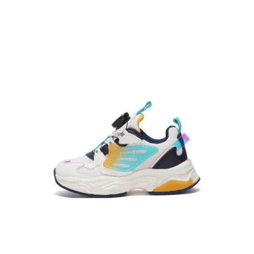 PONY Modern Slip-Resistant Shock Absorbers с свойствами устойчивости к истиранию Детские Lifestyle Shoes Желтый Белый