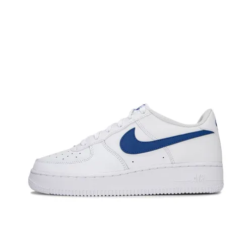 Nike Air Force 1 Low Топ Детские Скейтбординги Белый