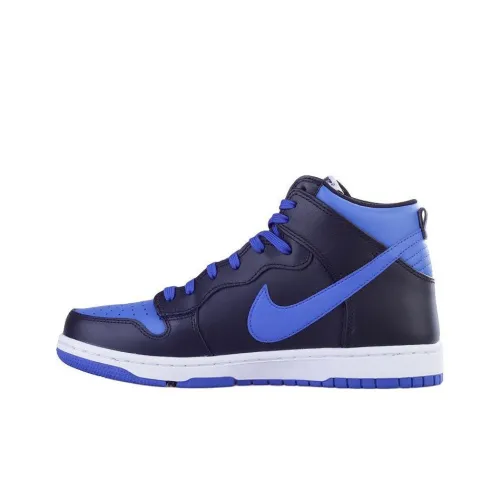 Nike Dunk CMFT Royal Slip-resistant High Top Скейтборд Кроссовки Мужские Royal Blue