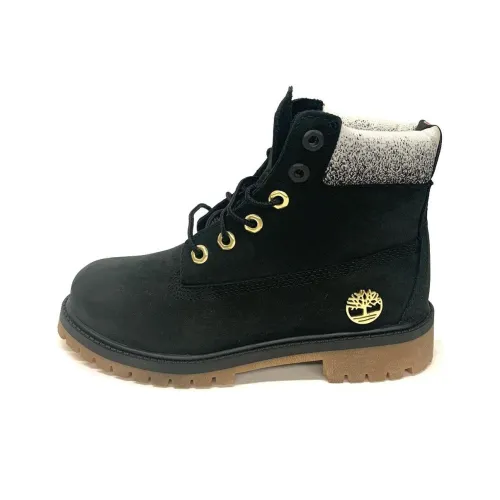 NBA x Timberland Toronto Raptors Водонепроницаемые Crew Детские ботинки Черные Подростки