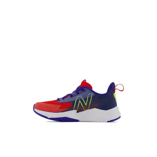 New Balance NB Rave RUN Series Низкий Топ Детская Беговая Обувь Синий Красный Детский