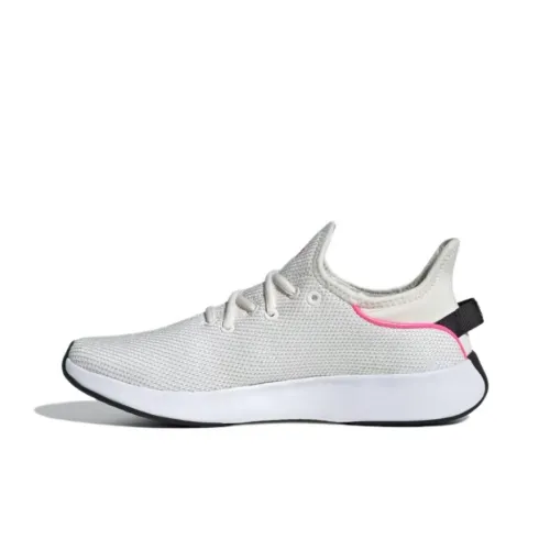 Adidas Cloudfoam Pure Low Топ Беговые кроссовки Женские Белые Розовые