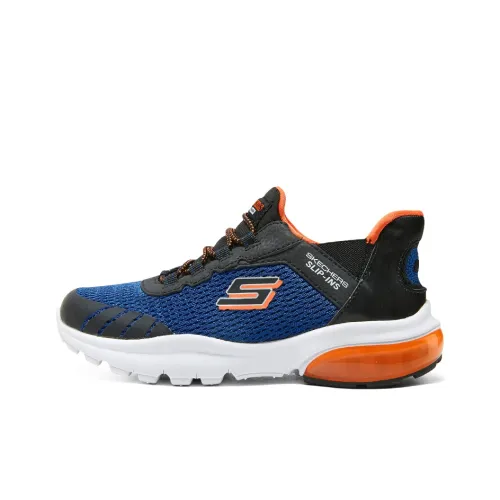 Skechers Kids Беговые кроссовки Королевский синий/Черный для школьного возраста