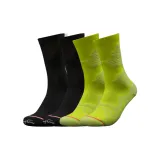 Черный + Желтый Профессиональные Баскетбольные Носки Battle Elite [2-Пачка]
