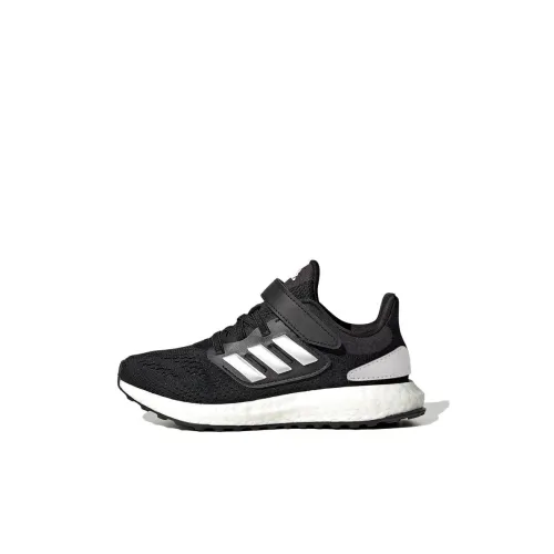 Adidas Pureboost 22 Амортизация Низкий Топ Детская Беговая Обувь Черный Детский