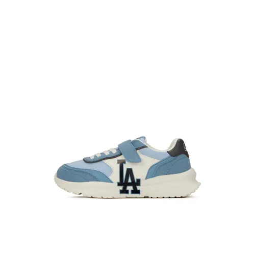 MLB Chunky Jogger Противоскользящий Устойчивый к истиранию Удобный Универсальный Casual Небесно-синий Детский