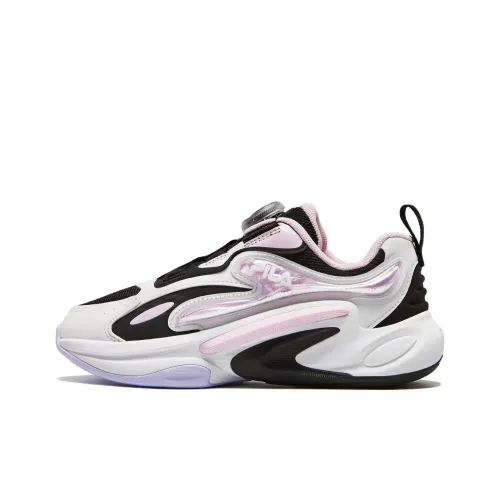 FILA KIDS Амортизация Низкий Топ Детская Беговая Обувь Снег Сирень