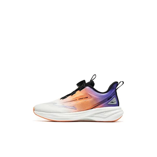 ERKE KIDS Анти KICK Низкий Топ Детская Беговая Обувь Папайя Милкшейк Signal Фиолетовый Детский