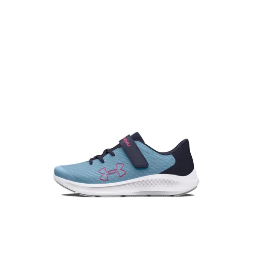 Under Armour Pursuit 3 Low Топ Детские Беговые Кроссовки Синий Детский
