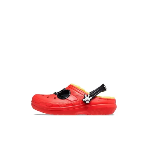 Crocs Clog K Slip-resistant Abrasion-resistant Children's Sandals Red Children's