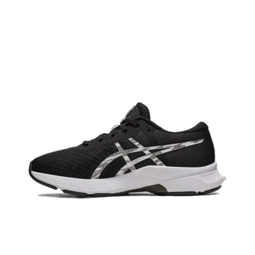 Asics Gel Kayano 19 Устойчивый к истиранию Низкий Топ Детская Беговая Обувь Черный Белый Подростки