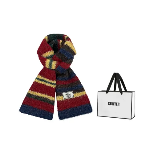 STUFFER Содержит Шарфы из Трикотажа с Волной Унисекс